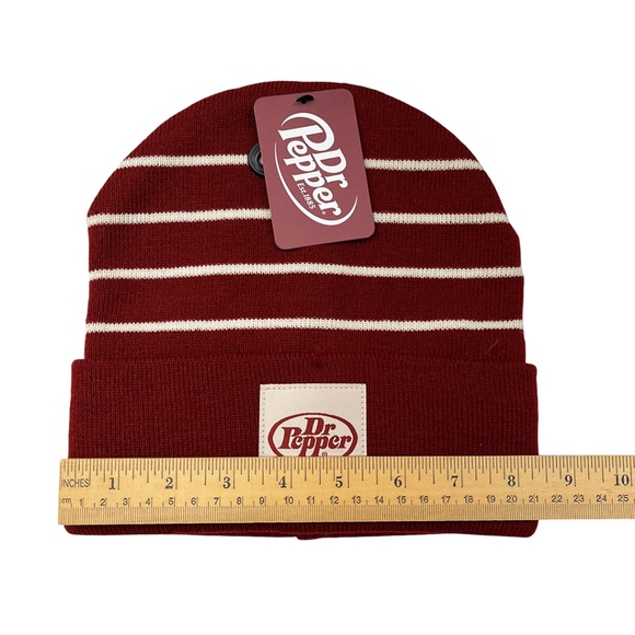 NWT Dr. Pepper Cuffed Beanie - Picture 4 of 8
